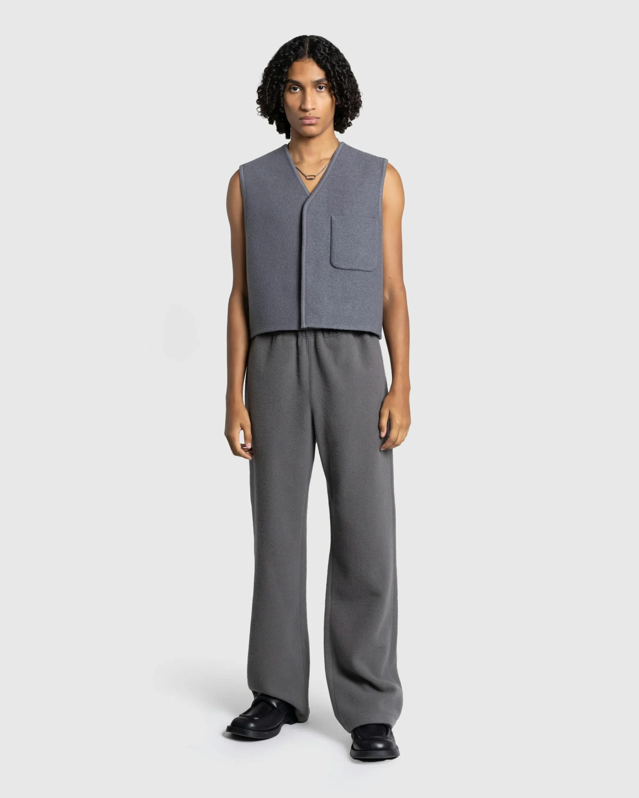 Rier Natural Fleece Trousers Castlerock- Pants