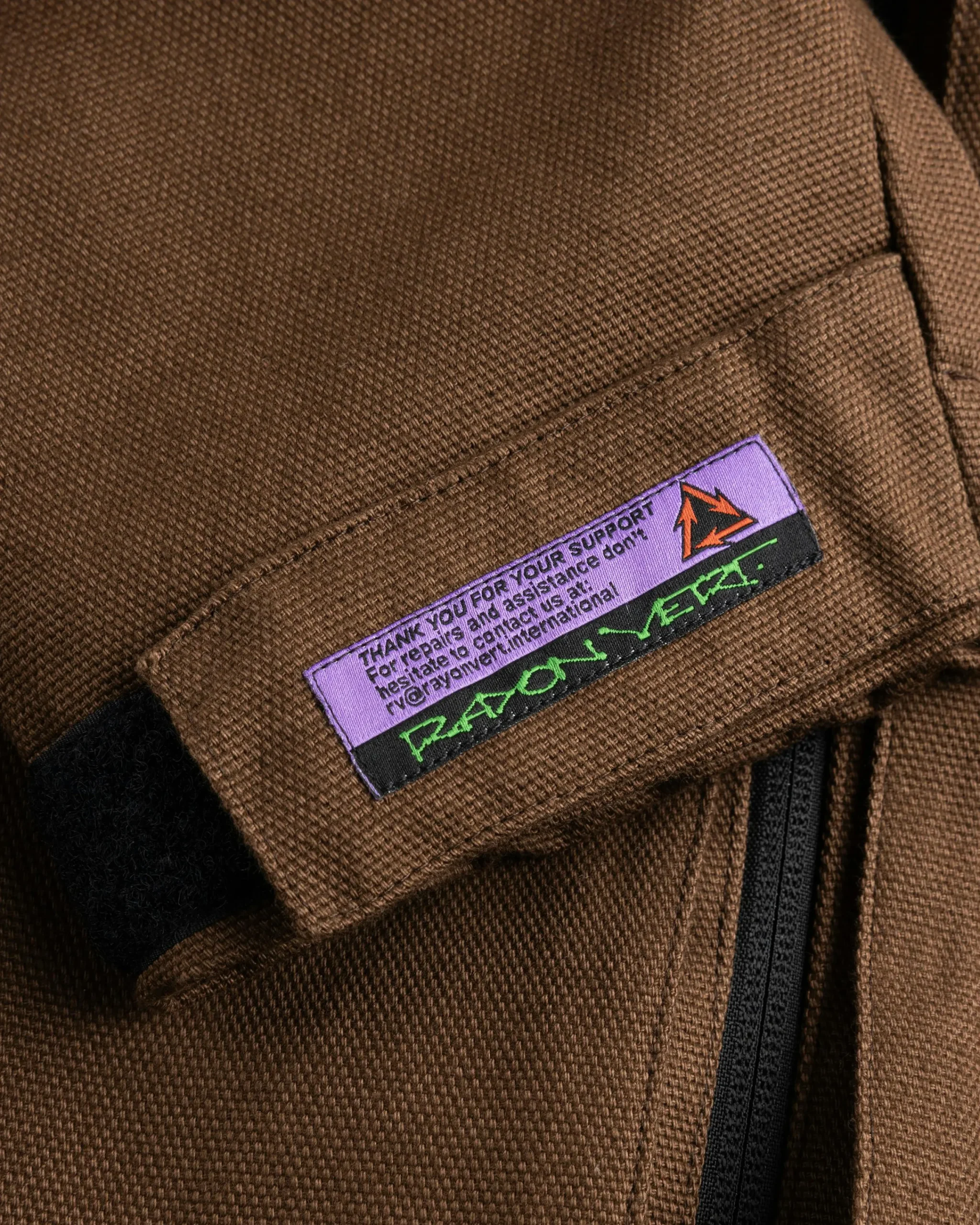 Rayon Vert Nautilus Jacket Bark Brown- Outerwear