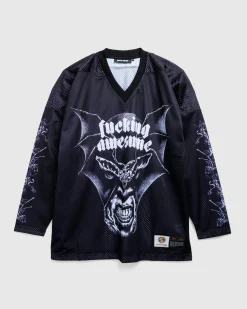 Fucking Awesome Nightmare Hockey Jersey- Tops
