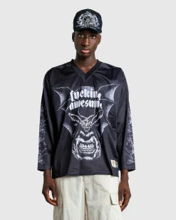 Fucking Awesome Nightmare Hockey Jersey- Tops