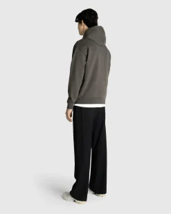 Highsnobiety Not In London Fleece Hoodie Dark Gray- Sweats