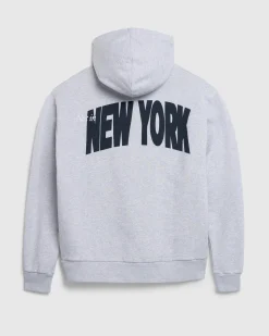 Highsnobiety Not In New York Hoodie Grey- Sweats