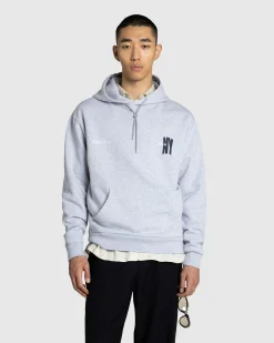 Highsnobiety Not In New York Hoodie Grey- Sweats