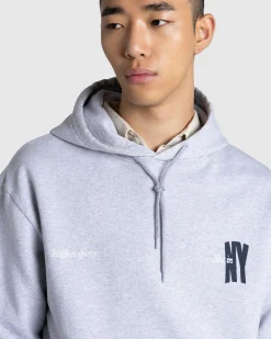 Highsnobiety Not In New York Hoodie Grey- Sweats