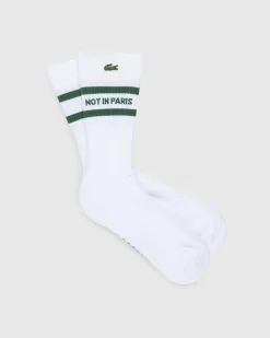 Lacoste Not In Paris Socks /Green- Socks
