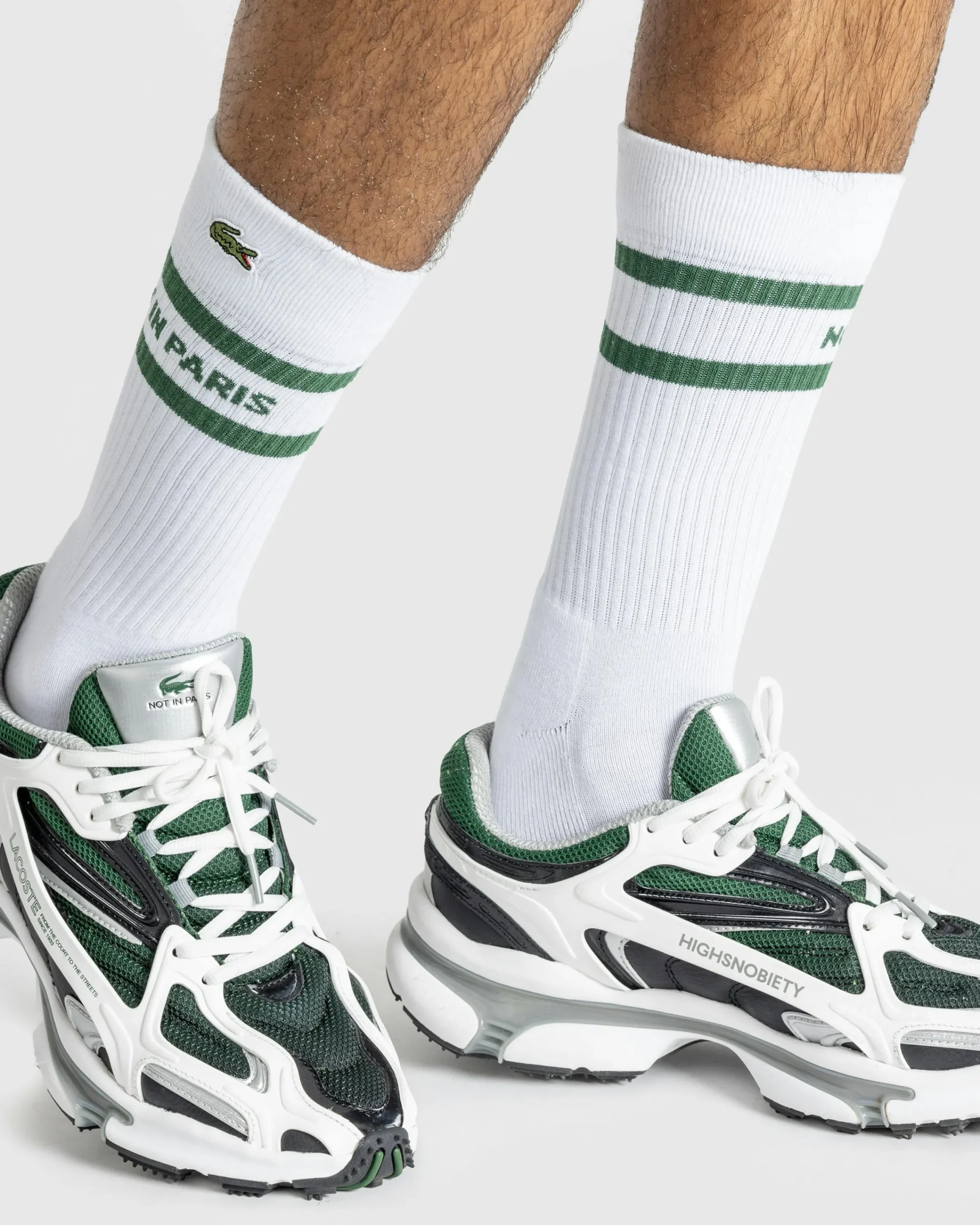 Lacoste Not In Paris Socks /Green- Socks