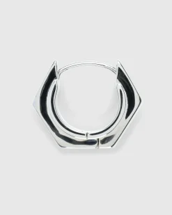 Maison Margiela Nut Earring Palladio Burattato- Jewelry