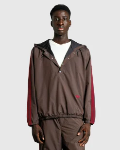 adidas Nylon Anorak Brown- Outerwear
