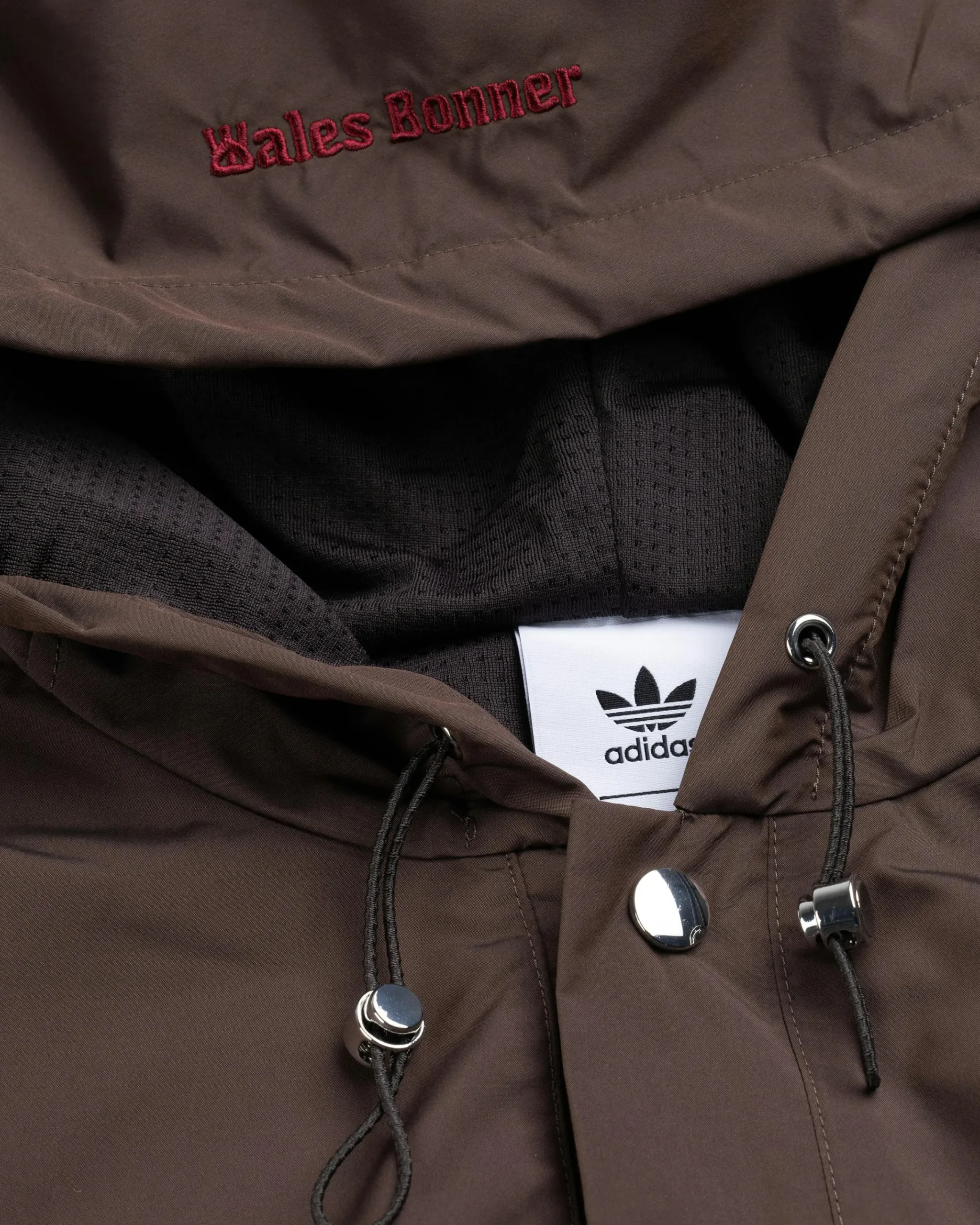 adidas Nylon Anorak Brown- Outerwear