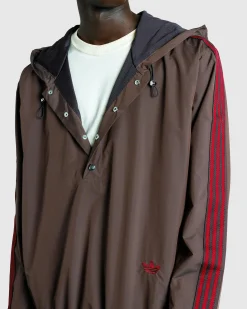 adidas Nylon Anorak Brown- Outerwear