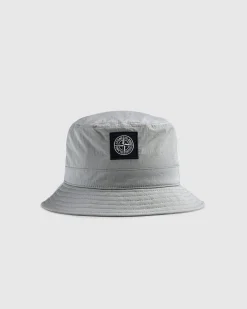 Stone Island Nylon Metal Bucket Hat Natural Beige- Hats