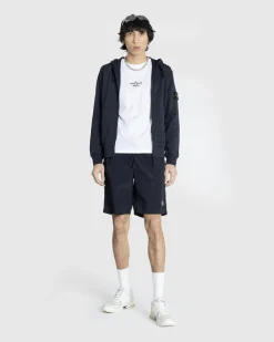 Stone Island Nylon Metal Swim Shorts Navy Blue- Swimwear