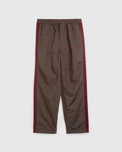 adidas Nylon Track Pant Brown- Pants