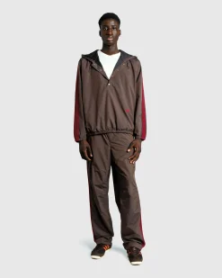 adidas Nylon Track Pant Brown- Pants
