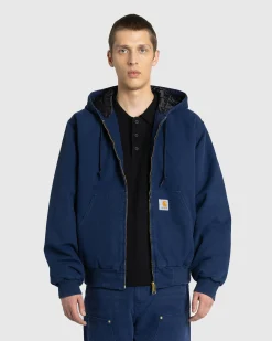 Carhartt WIP OG Active Jacket Air Force Blue/Aged Canvas- Outerwear