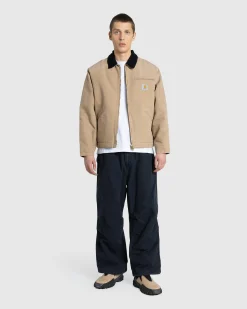 Carhartt WIP OG Detroit Jacket Peanut/Black/Aged Canvas- Outerwear