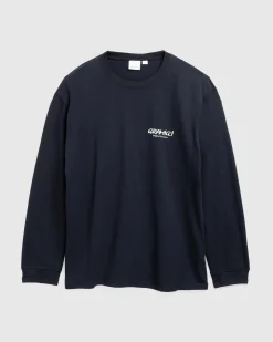 Gramicci Original Freedom L/S Tee Vintage Black- Tops