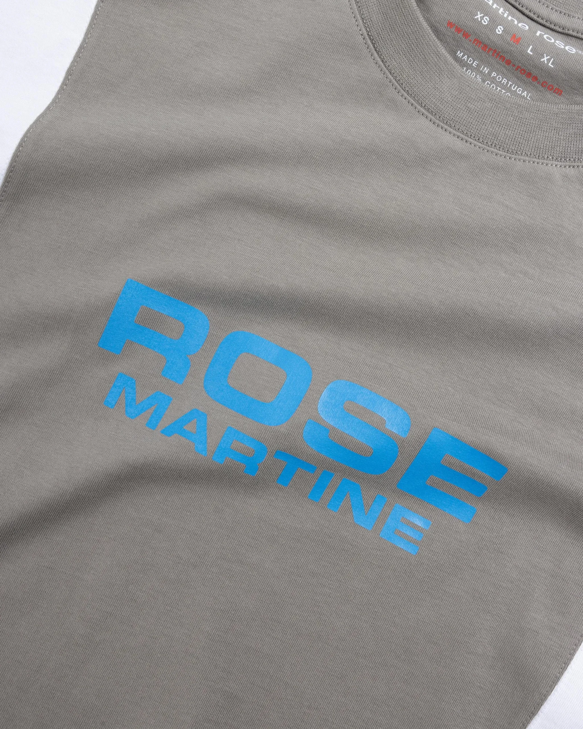 Martine Rose Oversized Paneled T-Shirt- Tops