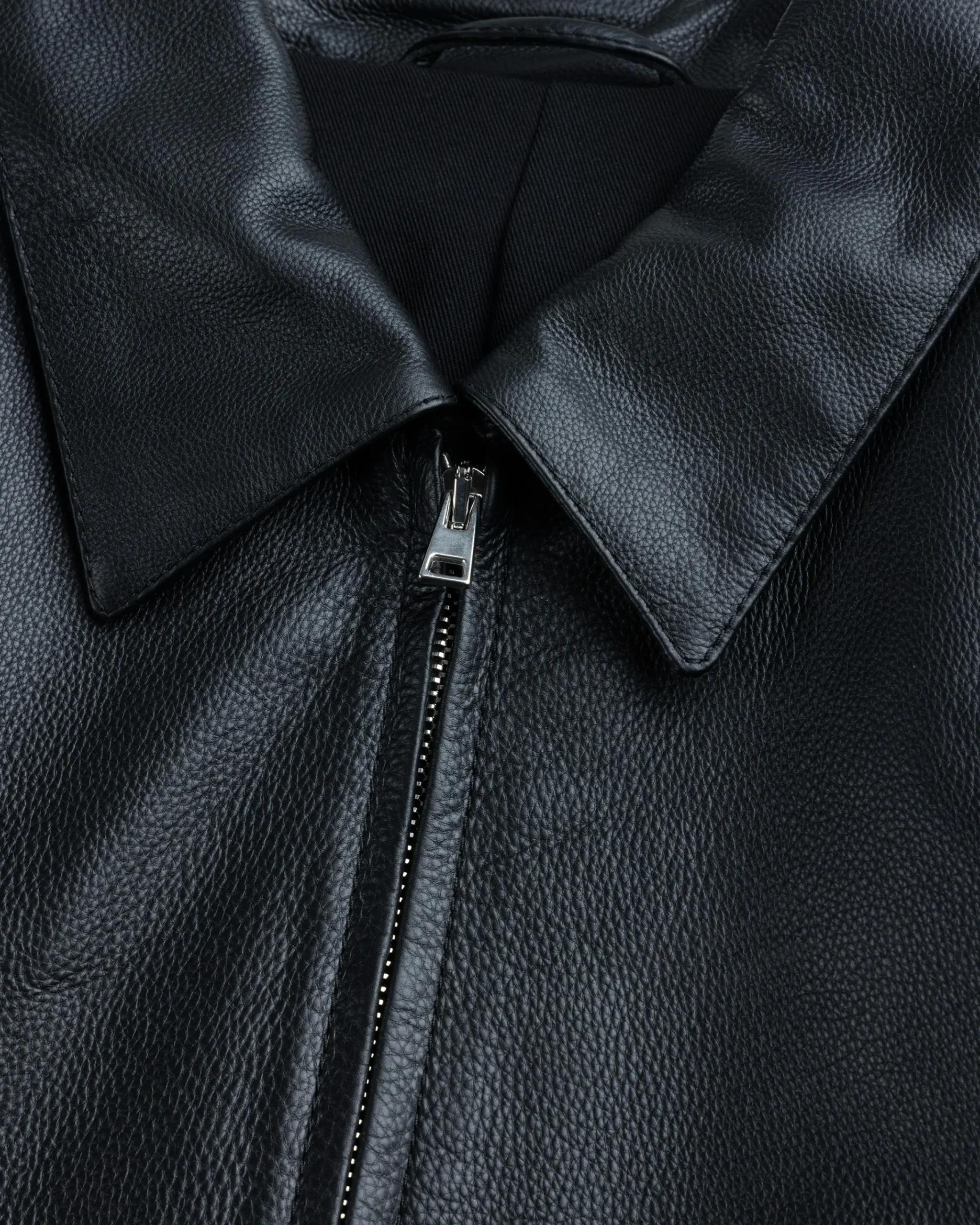 Meta Campania Collective Owen Calf Leather Coaching Jacket- Outerwear