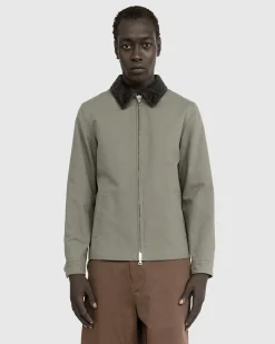 Meta Campania Collective Owen Zip-Up Jacket Weimaraner Grey- Outerwear