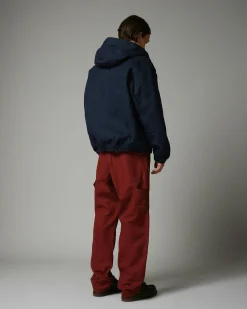 Highsnobiety HS05 Oxford Canvas Carpenter Trousers Red- Pants