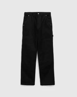 Highsnobiety HS05 Oxford Canvas Carpenter Trousers Black- Pants
