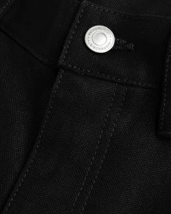 Highsnobiety HS05 Oxford Canvas Carpenter Trousers Black- Pants