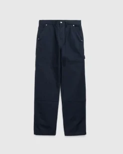 Highsnobiety HS05 Oxford Canvas Carpenter Trousers Navy- Pants