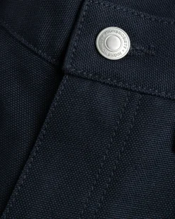 Highsnobiety HS05 Oxford Canvas Carpenter Trousers Navy- Pants