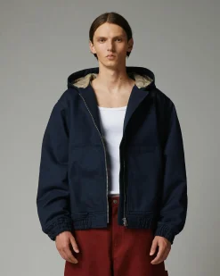 Highsnobiety HS05 Oxford Canvas Insulated Jacket- Outerwear