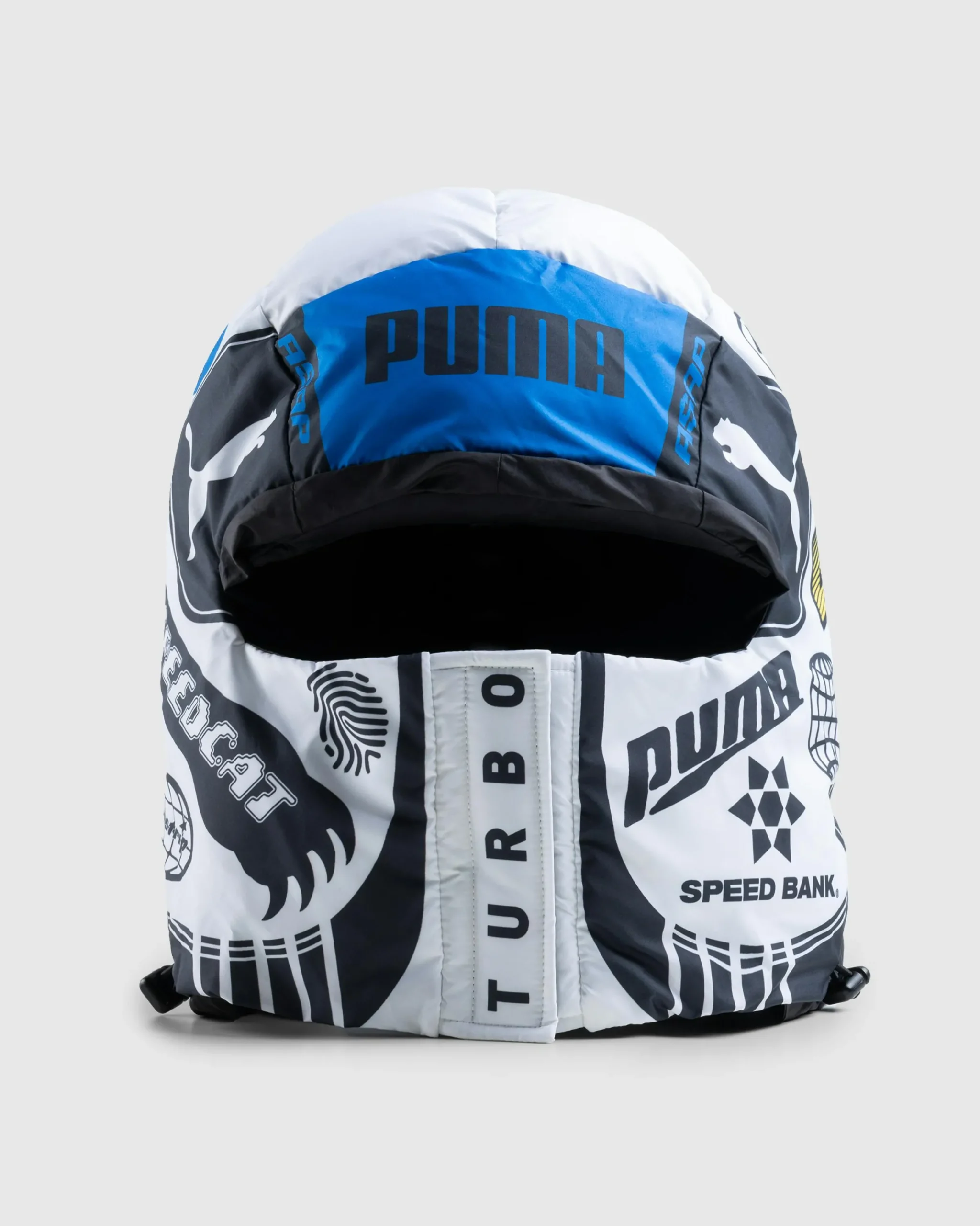 Puma Padded Balaclava White/Team Royal- Hats