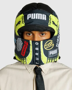 Puma Padded Balaclava  Black/Lime Pow- Hats