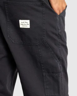Awake NY Painter Pant Washed Black- Pants