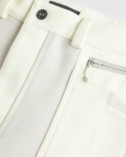 Mugler Pantalon Off White/Snow- Pants