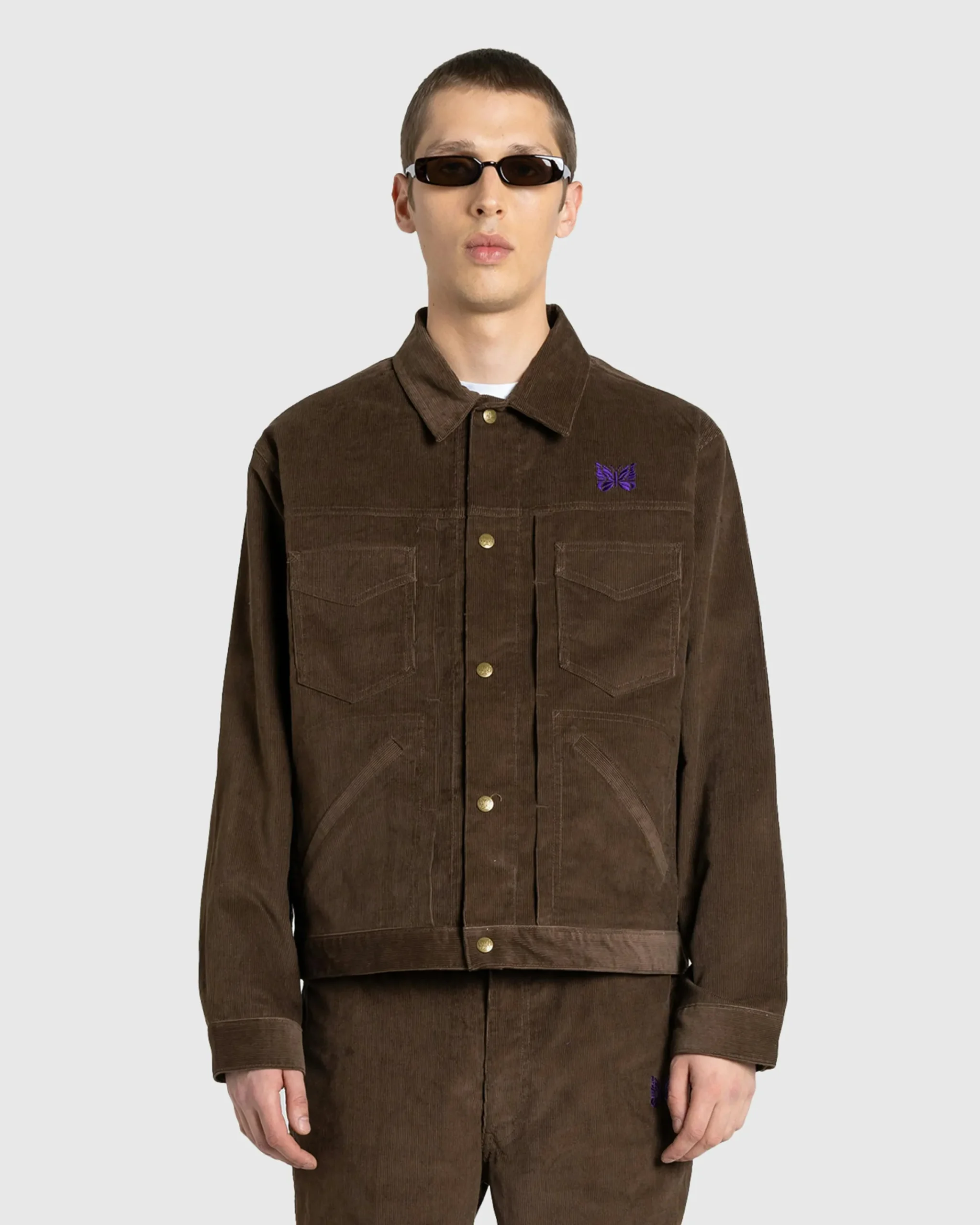 Needles Penny Jean Jacket 14W Corduroy- Outerwear