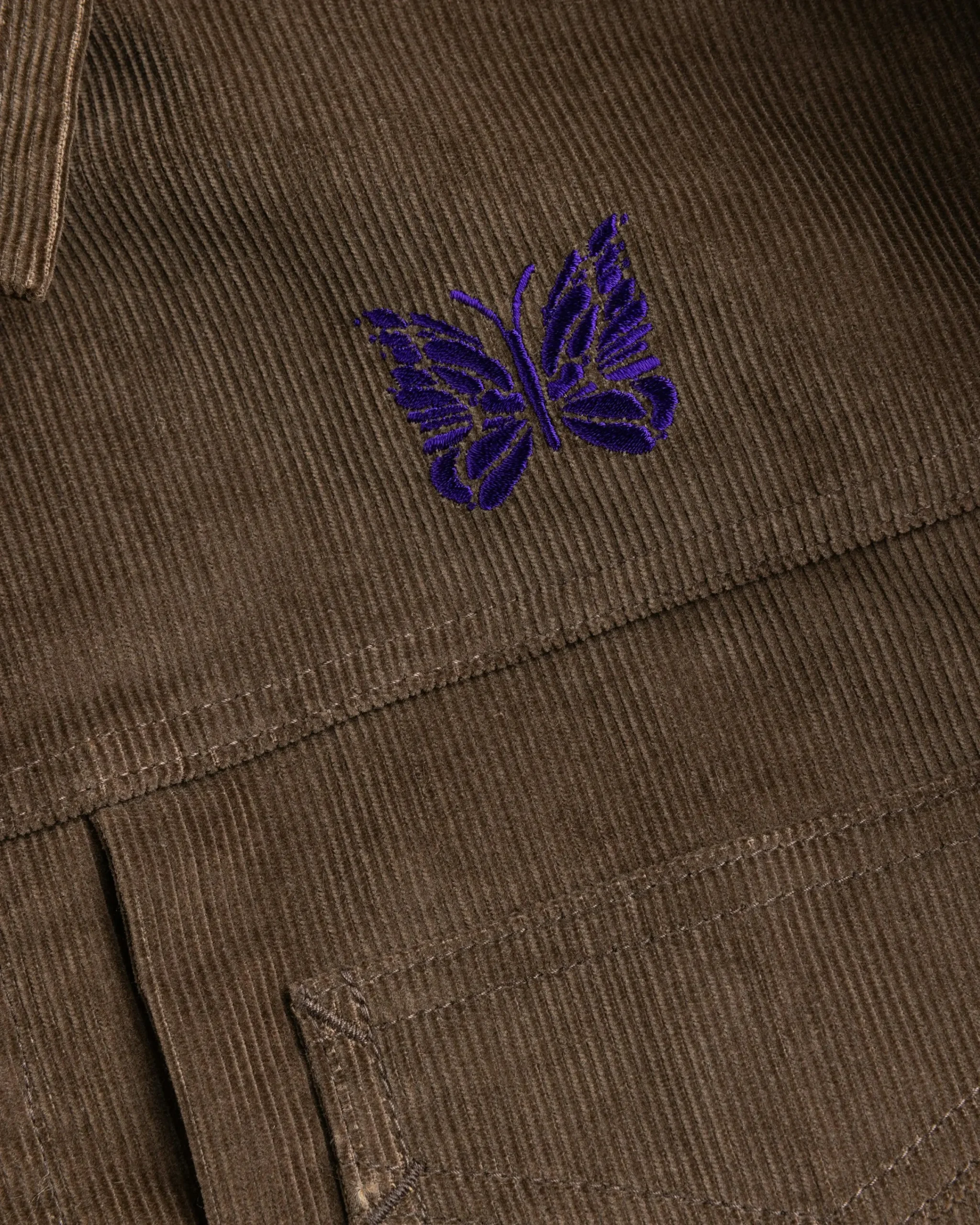 Needles Penny Jean Jacket 14W Corduroy- Outerwear