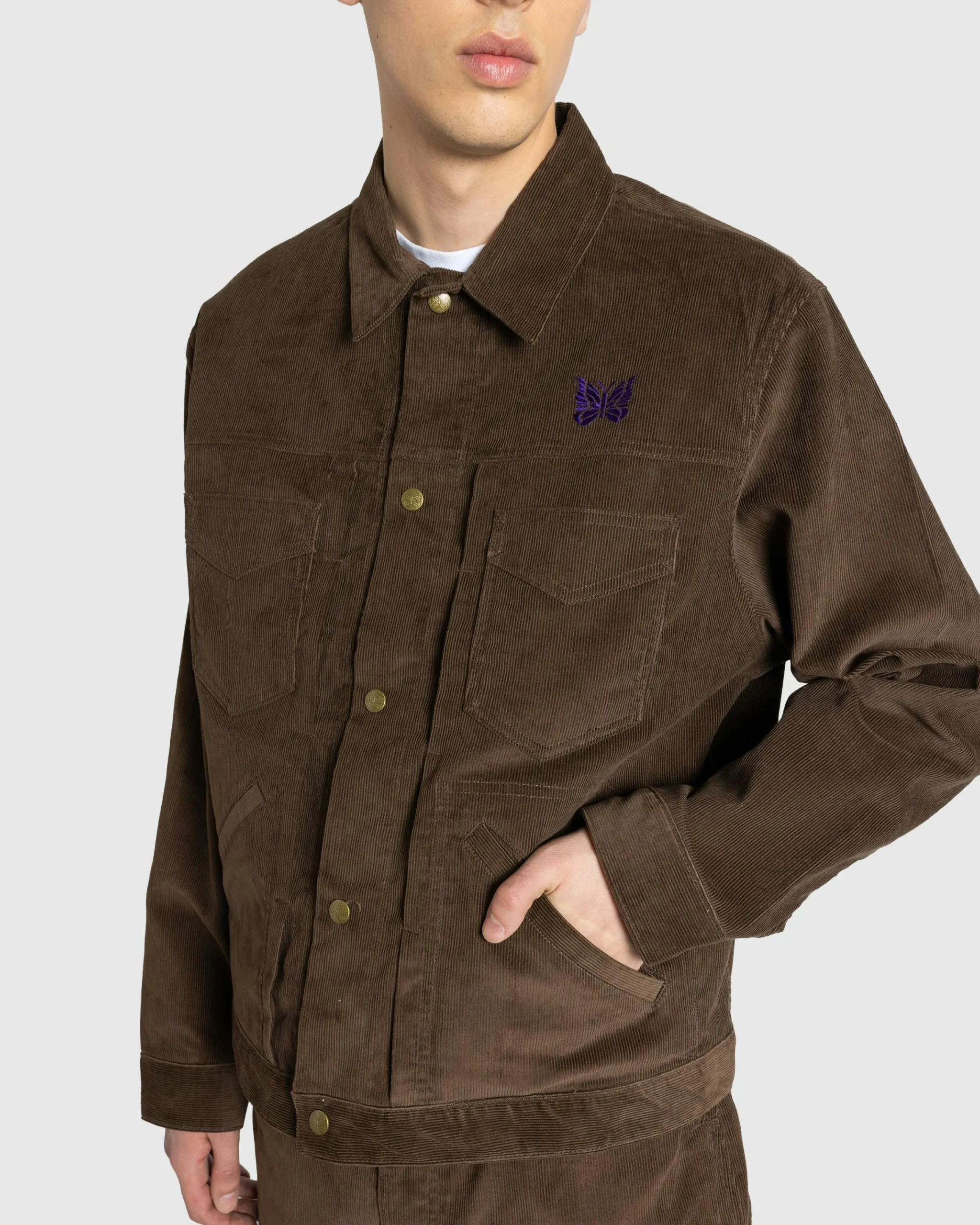 Needles Penny Jean Jacket 14W Corduroy- Outerwear
