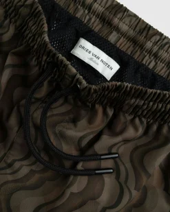 Dries van Noten Phibbs Swim Shorts Ombre Brown- Swimwear