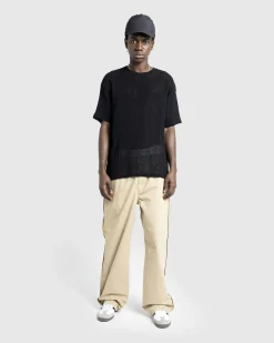 Highsnobiety HS05 Pigment Dyed Mesh T-Shirt- Tops