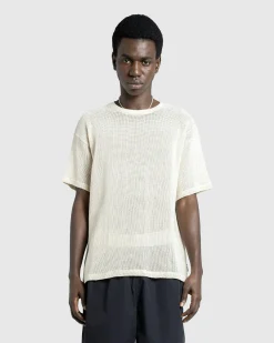 Highsnobiety HS05 Pigment Dyed Mesh T-Shirt- Tops