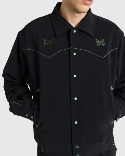 Needles Piping Cowboy Jacket Double Cloth- Outerwear