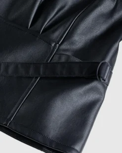 Y-3 Pleather Jacket- Outerwear