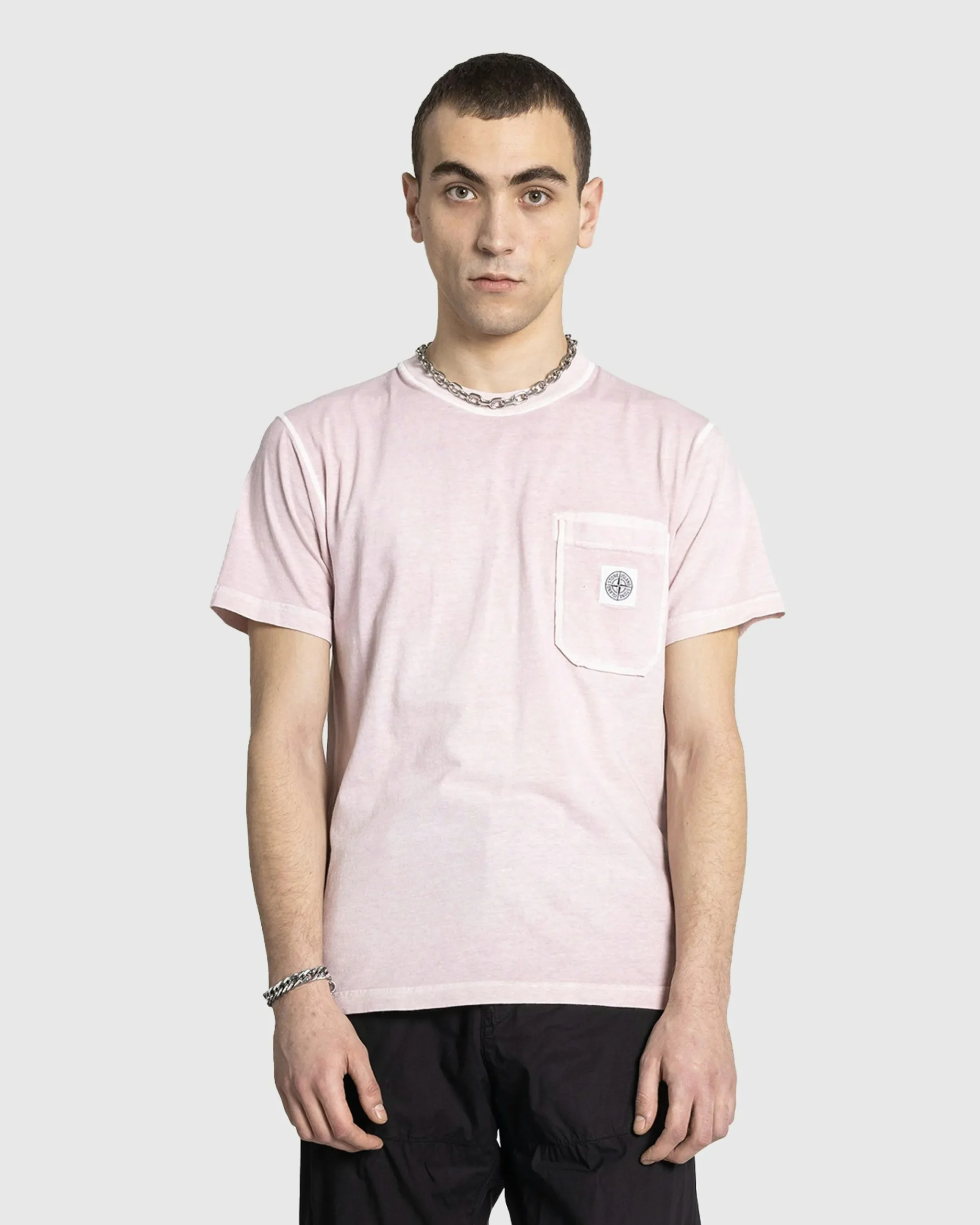 Stone Island Pocket T-Shirt- Tops