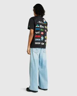 Puma Pocket T-Shirt Black- Tops