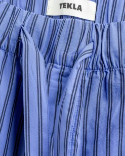 Tekla Poplin Pyjamas Pants Boro Stripes- Underwear And Loungewear