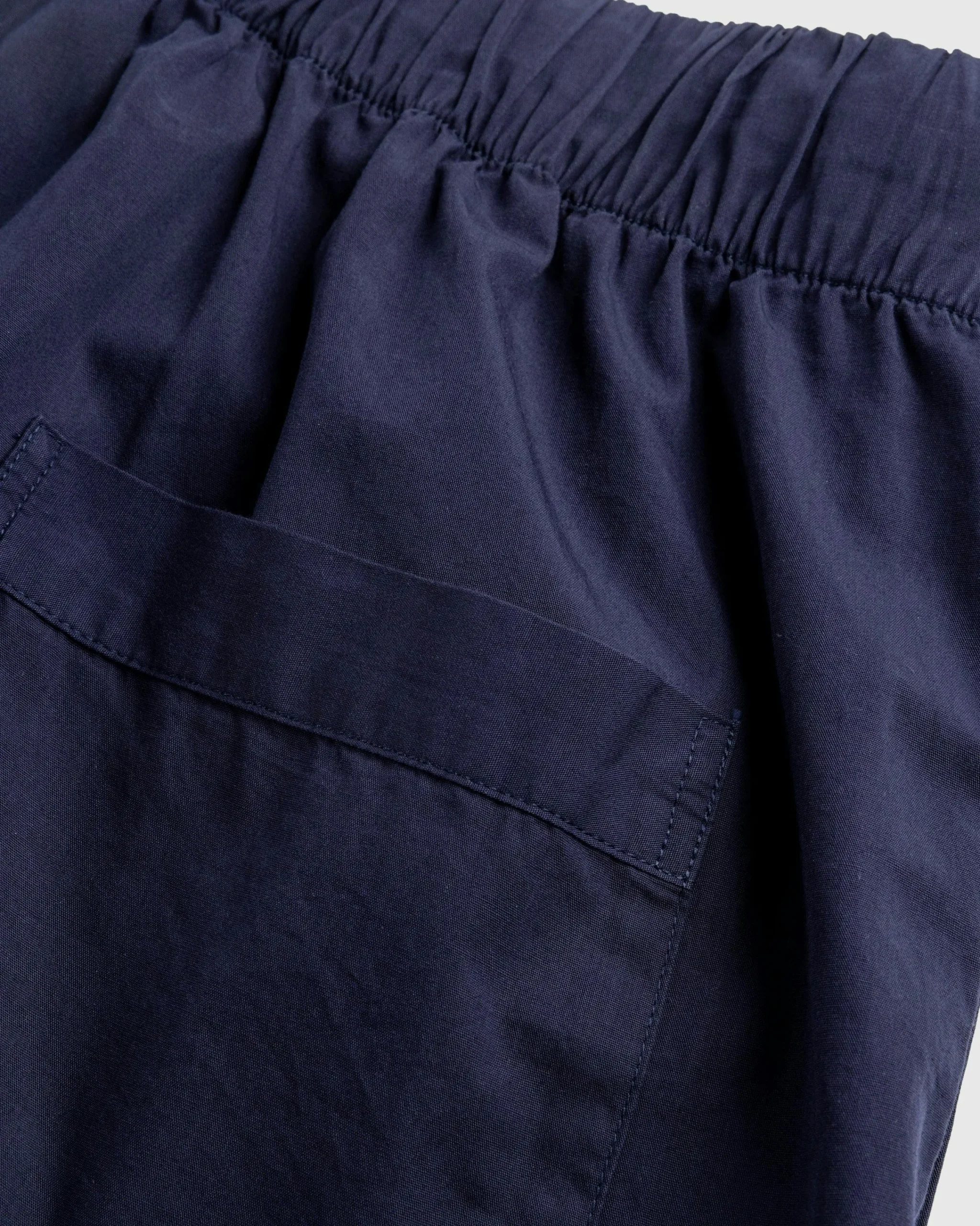 Tekla Poplin Pyjamas Pants True Navy- Underwear And Loungewear