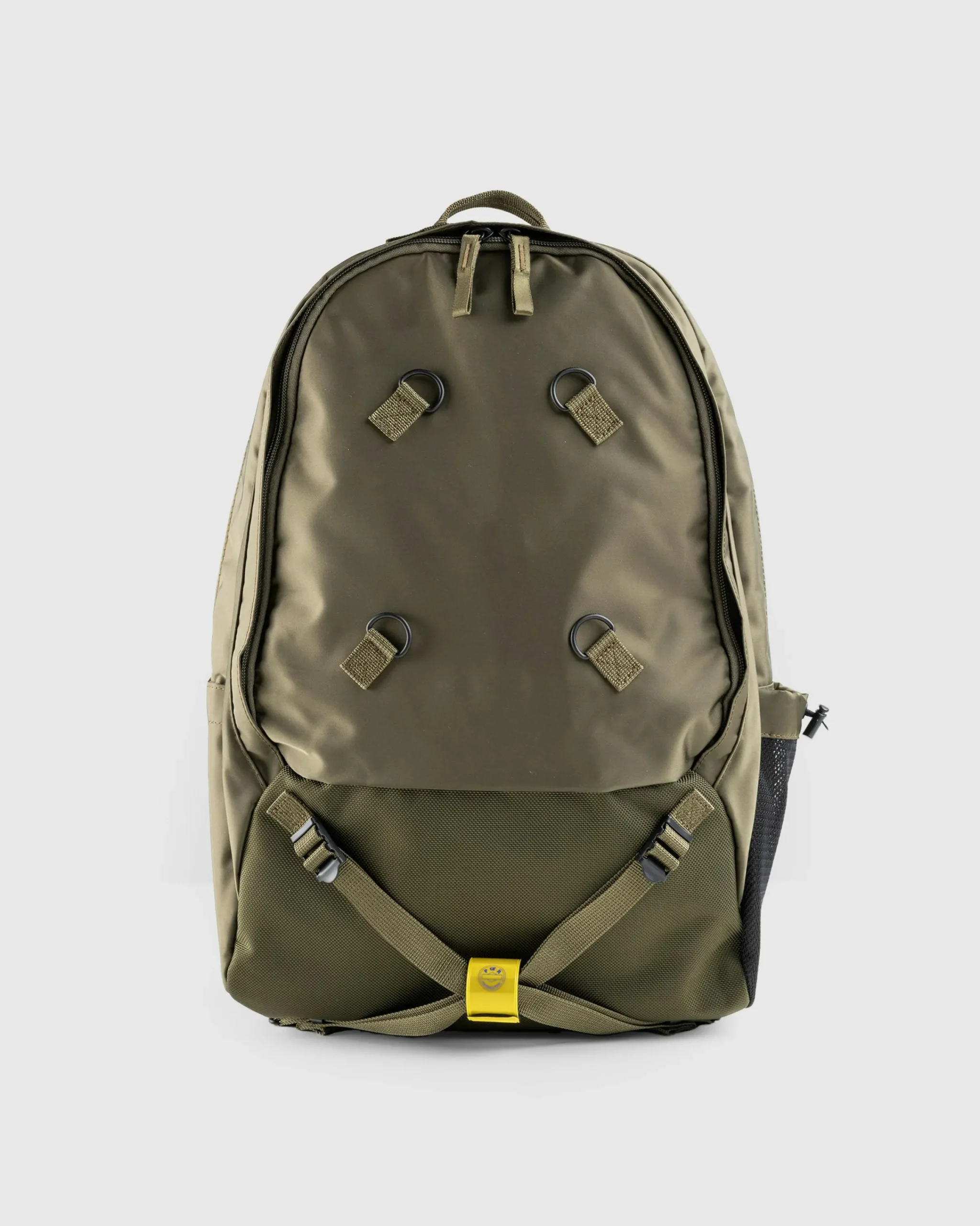Porter-Yoshida & Co. POTR Ride Daypack With Bicycle Chain Olive Green- Bags