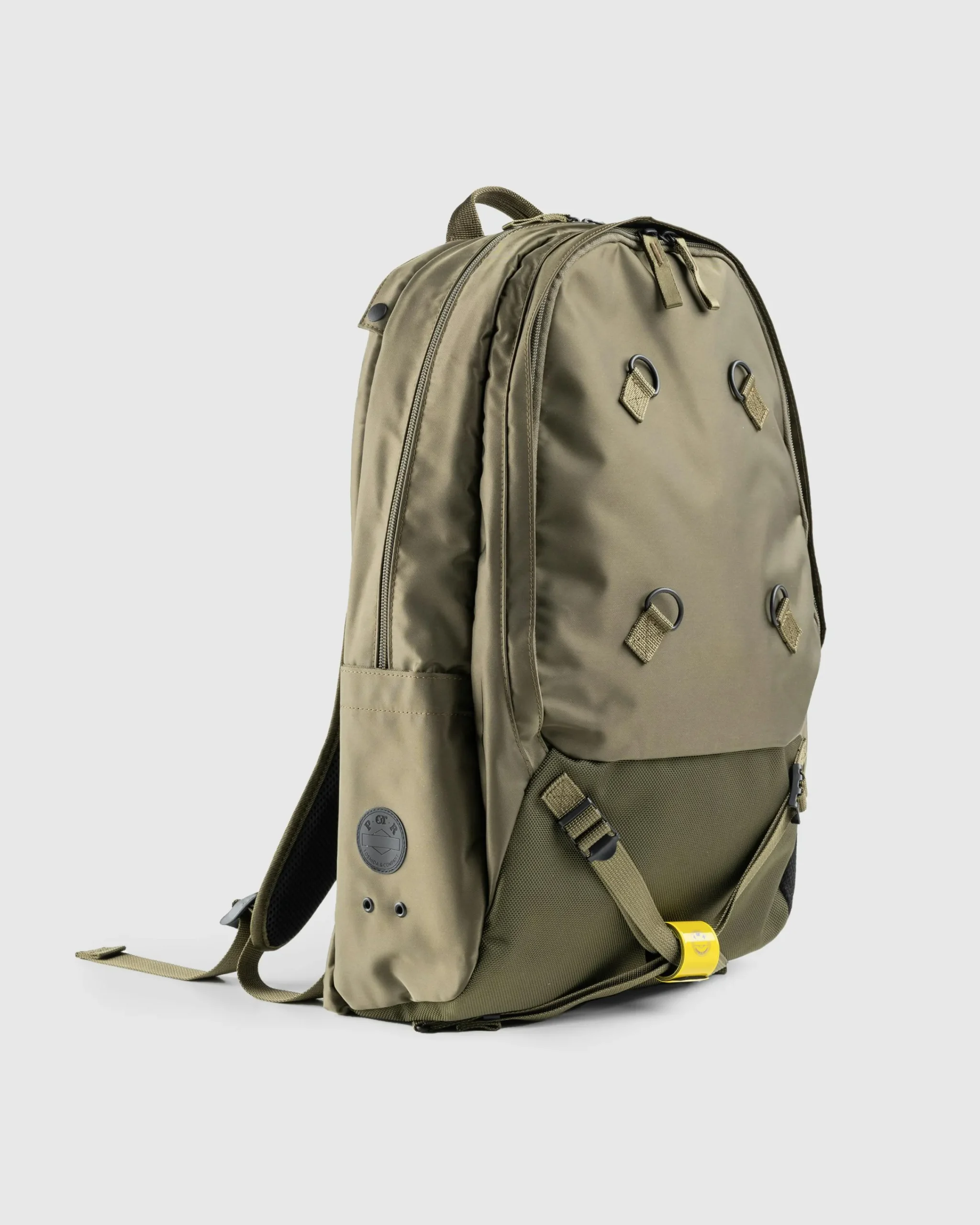 Porter-Yoshida & Co. POTR Ride Daypack With Bicycle Chain Olive Green- Bags