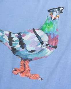 J.W. Anderson Pride Pigeon Graphic T-Shirt- Tops