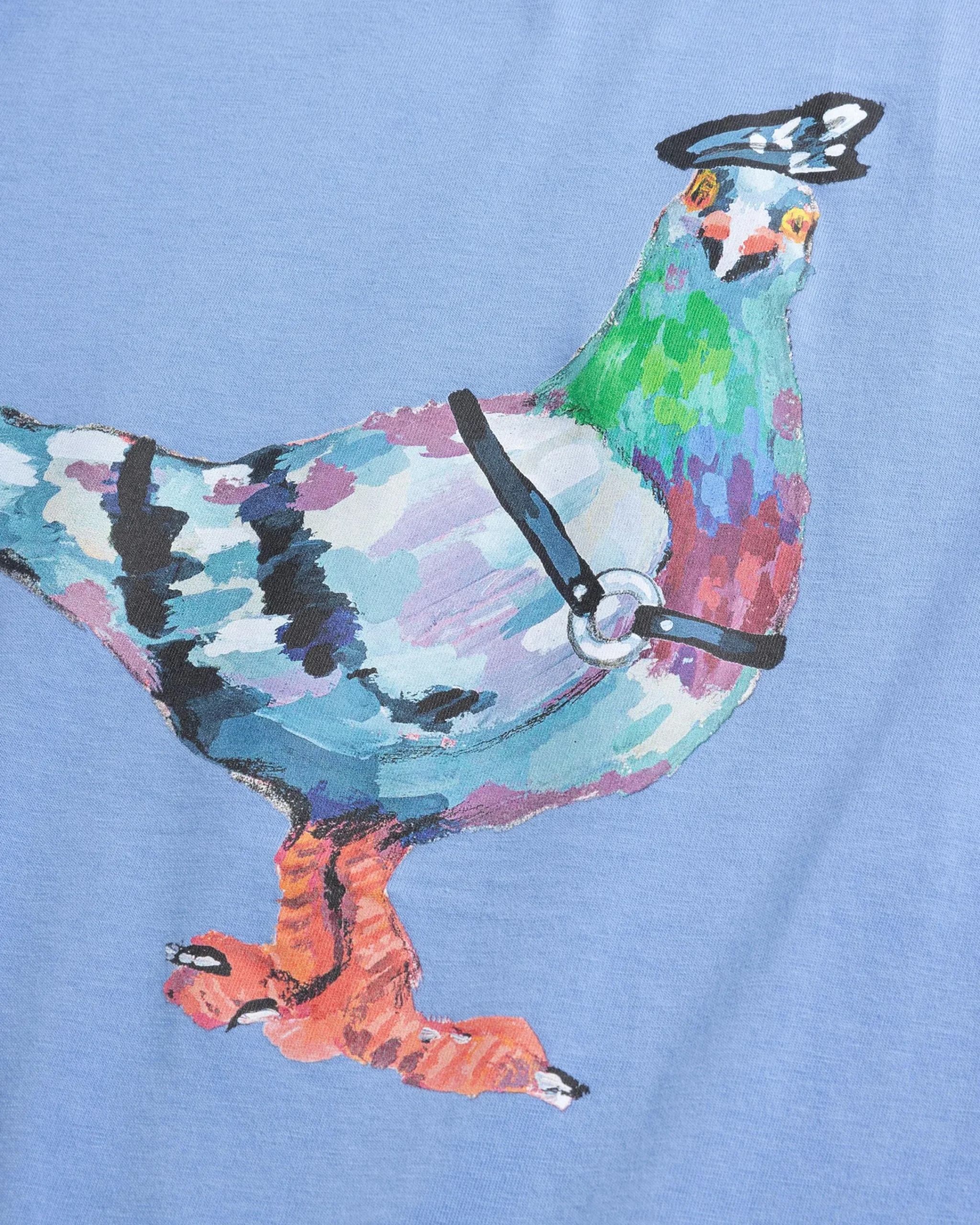 J.W. Anderson Pride Pigeon Graphic T-Shirt- Tops